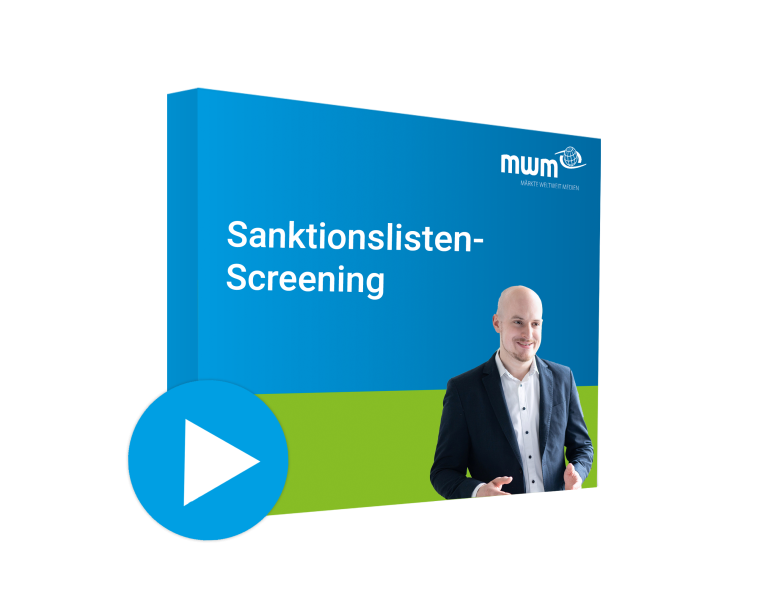 Aufzeichnung zum Thema: Sanktionslisten-Screening​